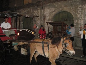 Vigan Street at Night
