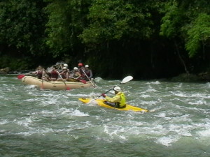 Kayak Rafting in CDO