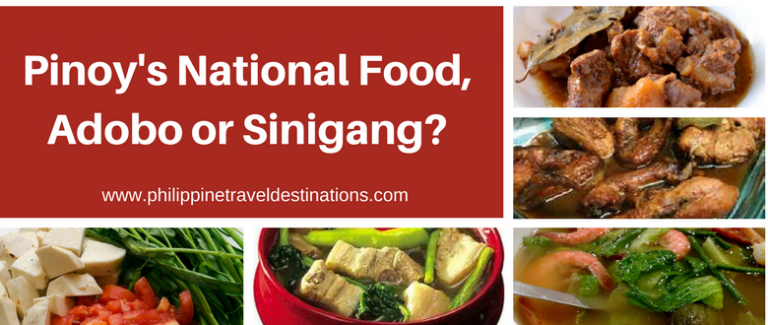 PH National Food, Adobo or Sinigang?